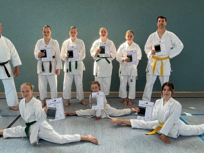 Shotokan Karate Prüfungen